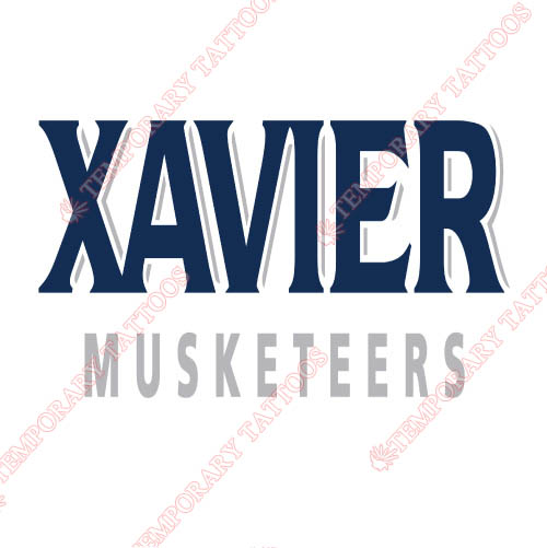 Xavier Musketeers Customize Temporary Tattoos Stickers NO.7080